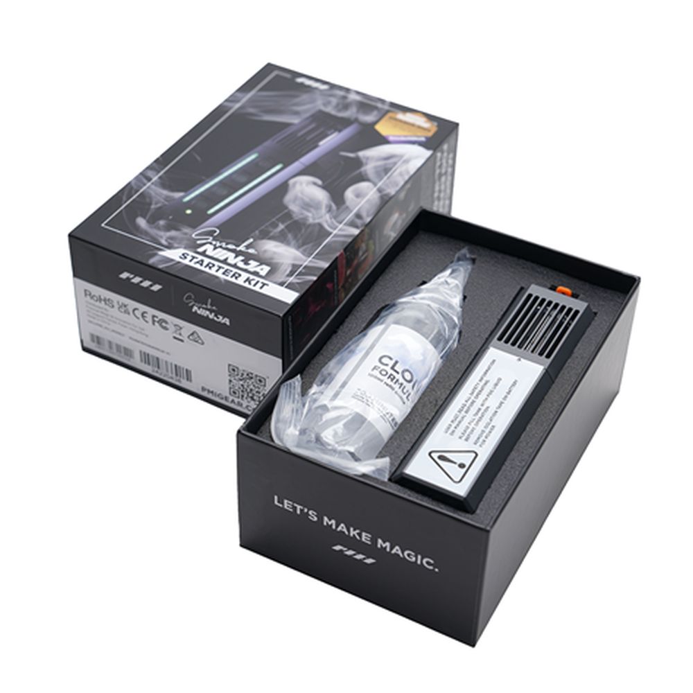 SmokeNINJA Handheld Rookmachine Starter Kit