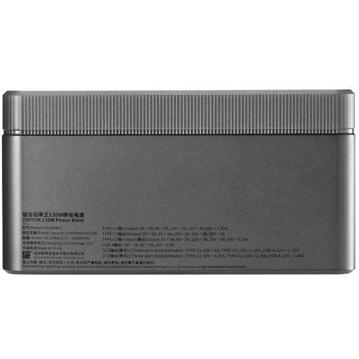 Zhiyun Molus 130W Power Bank nero