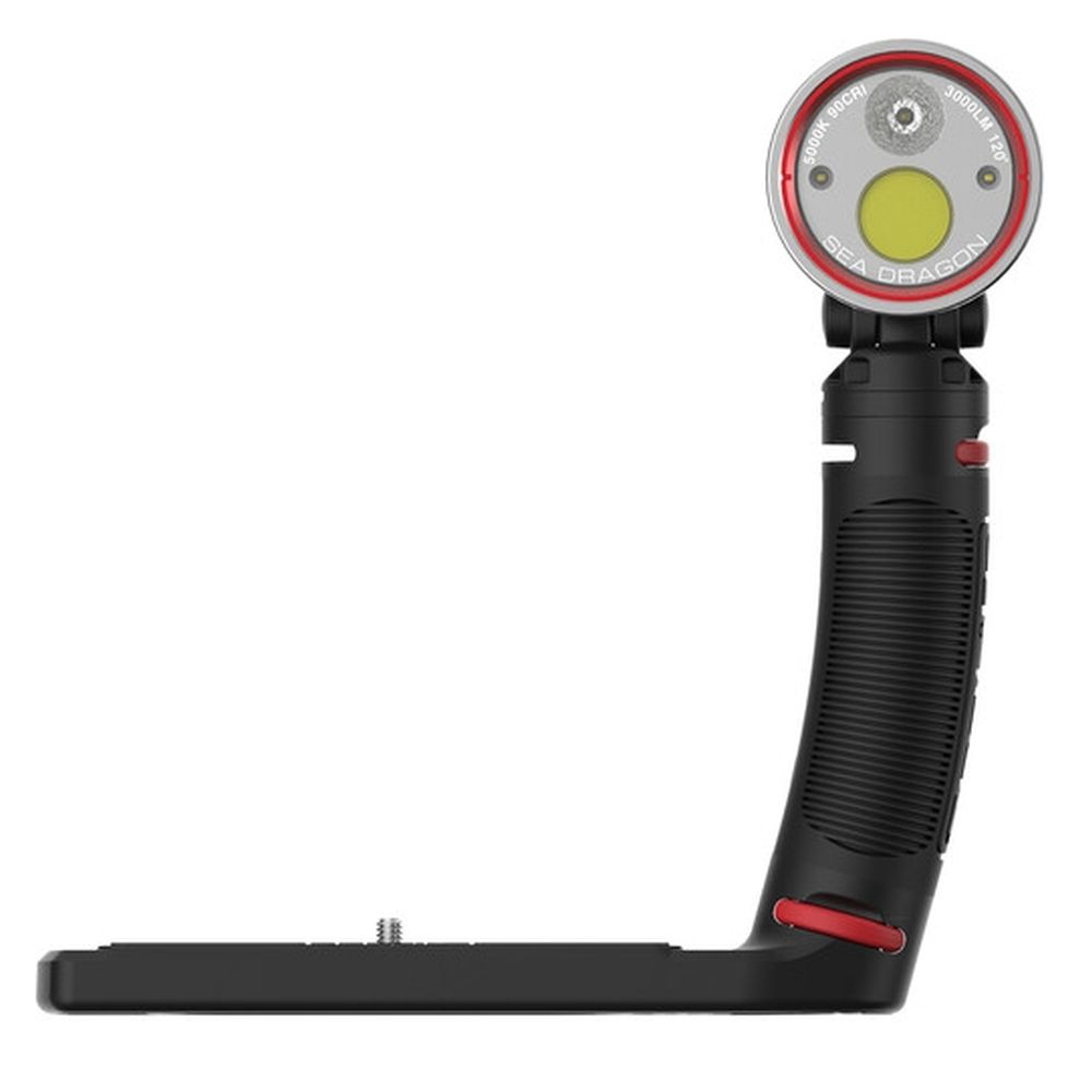 Sealife Sea Dragon 3000SF PRO DUAL BEAM UW Kit de luz para foto y vídeo (incluye empuñadura, bandeja individual y estuche SL942)