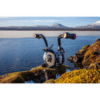 Sealife Sea Dragon 5000+ Color Boost COB LED Photo-Video Light (Incl. Tête d'éclairage, Adaptateur Flex-Connect YS & Ball Joint 1", Batterie et Chargeur)