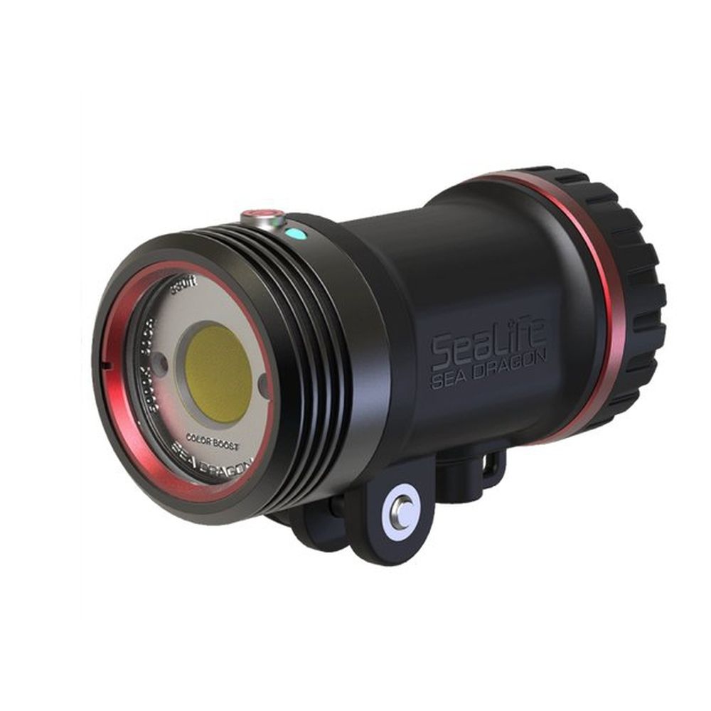 Sealife Sea Dragon 5000+ Color Boost COB LED Photo-Video Light (Incl. Tête d'éclairage, Adaptateur Flex-Connect YS & Ball Joint 1", Batterie et Chargeur)