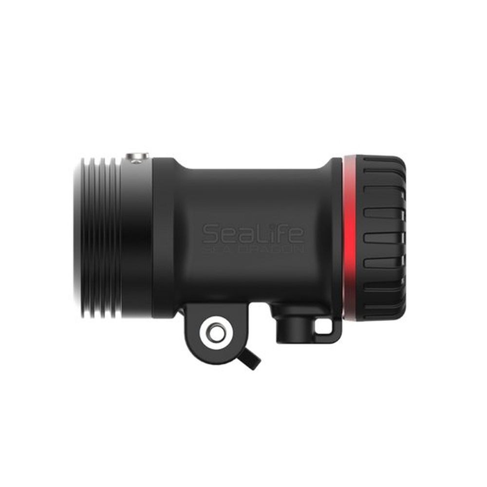 Sealife Sea Dragon 5000+ Color Boost COB LED Photo-Video Light (Incl. Tête d'éclairage, Adaptateur Flex-Connect YS & Ball Joint 1", Batterie et Chargeur)
