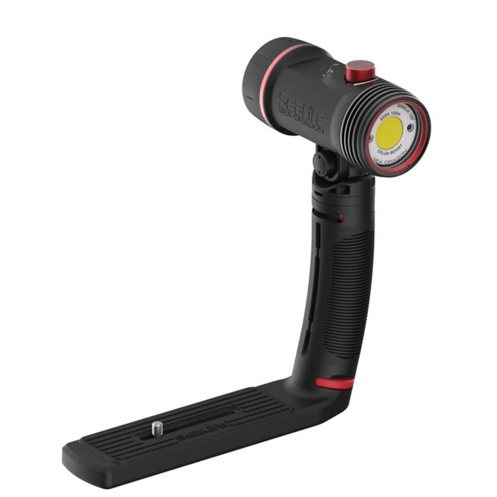 Sealife Sea Dragon 3000F Kit de Luz LED COB para Foto-Vídeo (incluye empuñadura, bandeja individual y estuche)