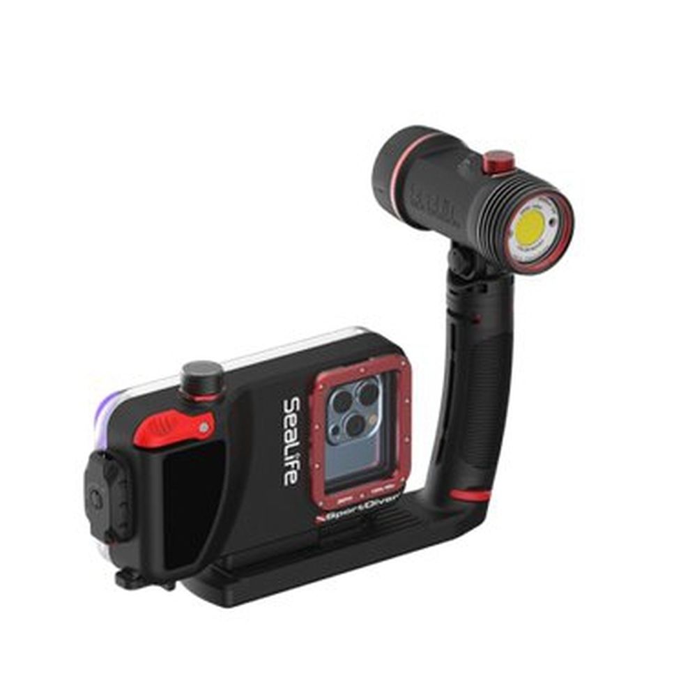 Sealife Sea Dragon 3000F Kit de Luz LED COB para Foto-Vídeo (incluye empuñadura, bandeja individual y estuche)