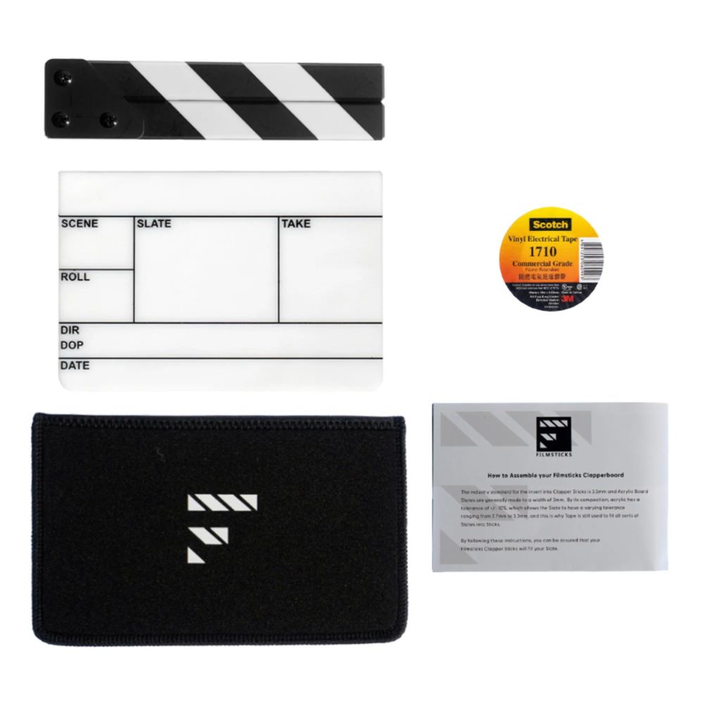 Filmsticks Kit de claquetas Pequeño - Versión UE FCBS-EU