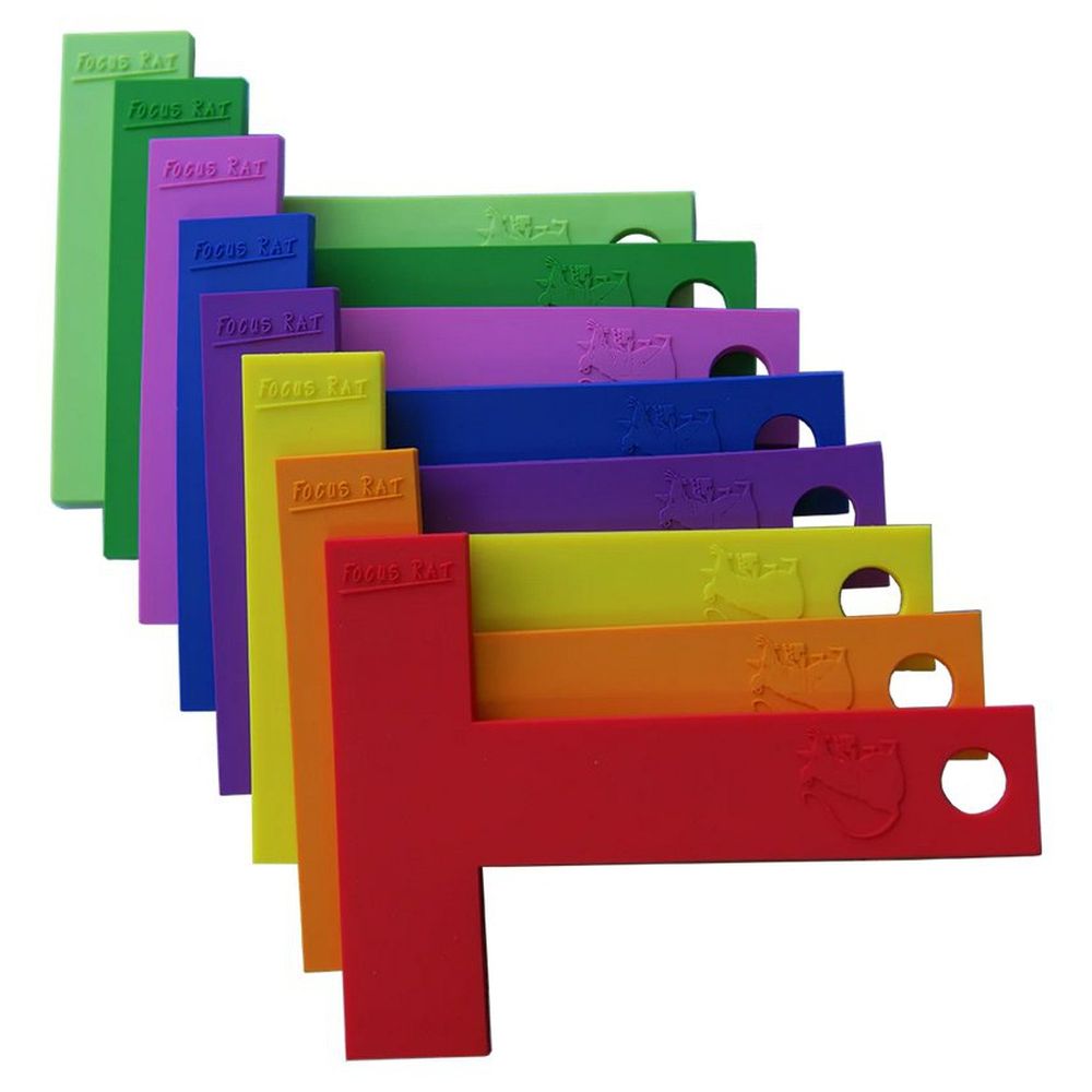Focus Rat Silicone T en Focus Marker Set (8pcs) SIL-MARK-8-V2