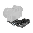 SmallRig Kit de placa de montaje adaptador de batería NP-F para cámaras sin espejo 4696