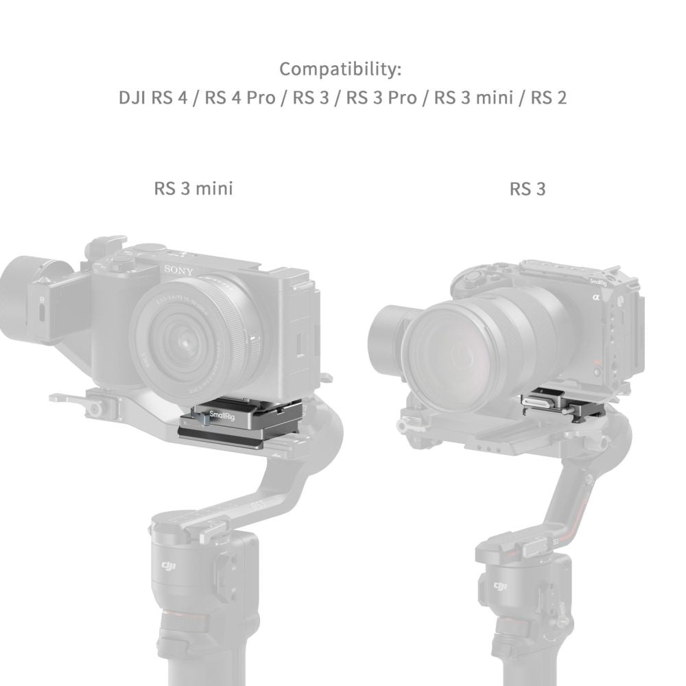 SmallRig HawkLock H38 Arca-Swiss Quick Release Plate voor DJI Stabilizers 4639