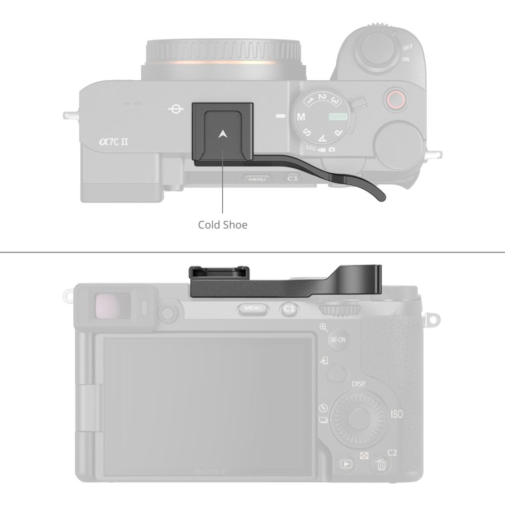 SmallRig 4820 Thumb Grip voor Sony A7C II / A7CR / A7C (black)