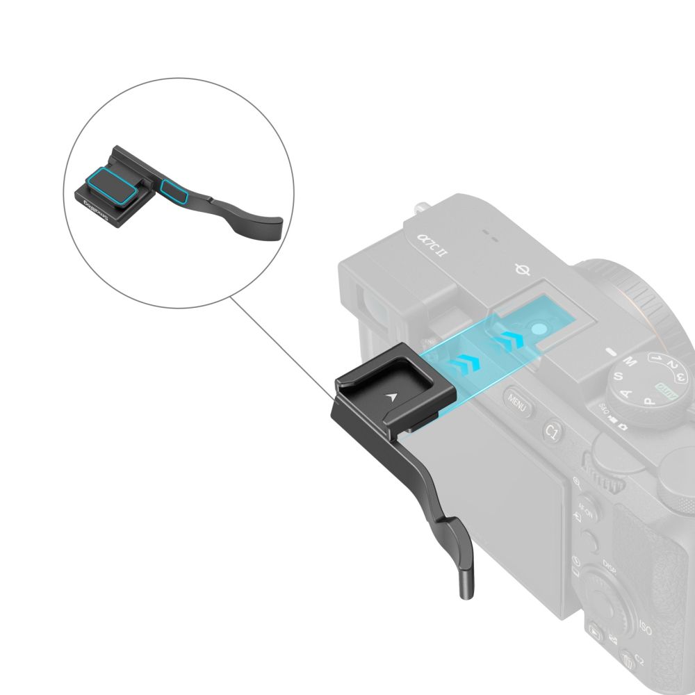 SmallRig 4820 Thumb Grip voor Sony A7C II / A7CR / A7C (black)