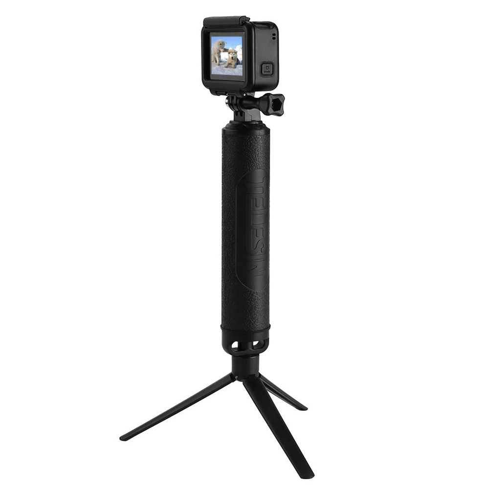 Telesin Palo selfie de 90 cm con trípode para GoPro y smartphone