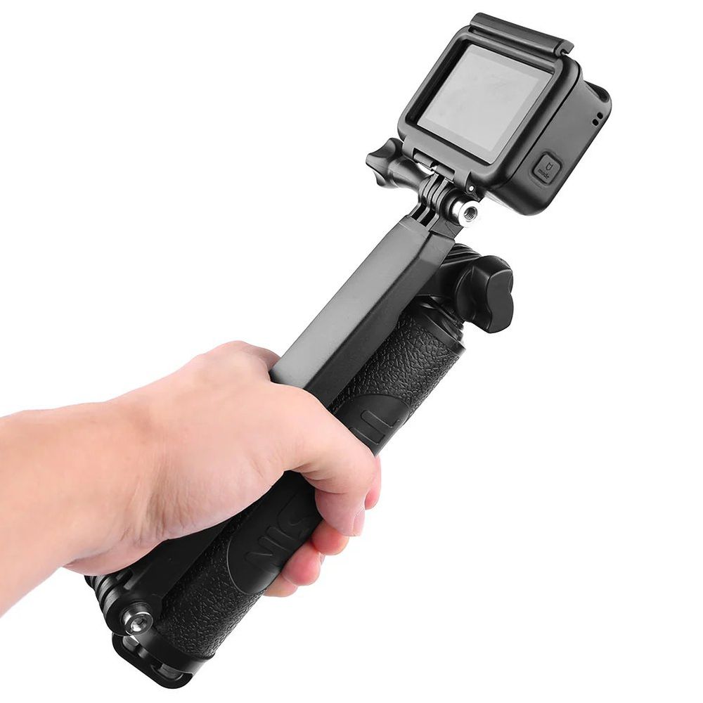 Telesin Palo selfie de 90 cm con trípode para GoPro y smartphone