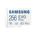 Samsung EVO PLUS microSD 256GB + SD Adattatore UHS-I U3 160 MB/s (2024)