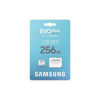 Samsung EVO PLUS microSD 256GB + SD Adattatore UHS-I U3 160 MB/s (2024)