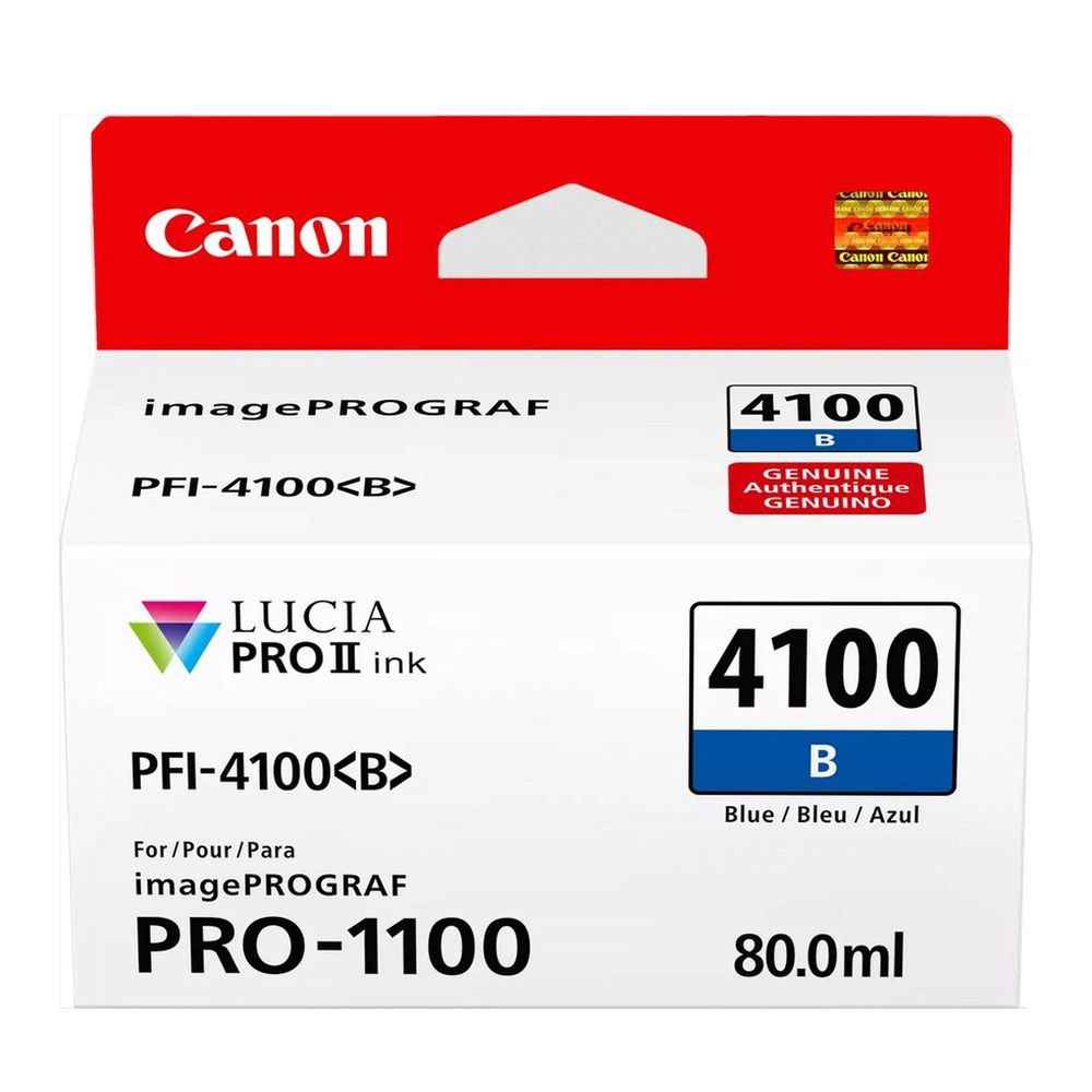 Canon PFI4100 Depósito de tinta azul