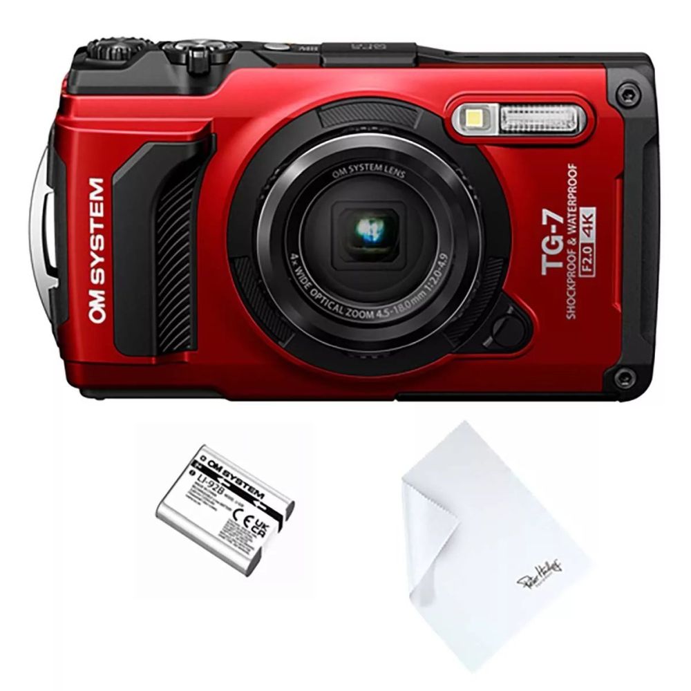 OM SYSTEM TG-7 Special Edition rood