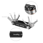 SmallRig x FILM RIOT 7-in-1 Folding Wrench Set met Multiple Angle Positioning (Black) 4374