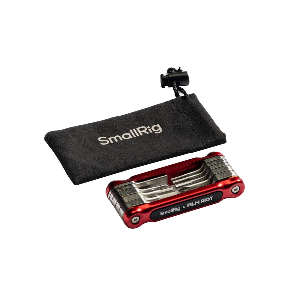 SmallRig x FILM RIOT Set di chiavi pieghevoli 10 in 1 con posizionamento ad angolo multiplo (verde) 4814