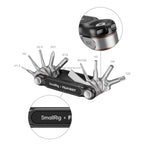SmallRig x FILM RIOT Set di chiavi pieghevoli 10 in 1 con posizionamento ad angolo multiplo (verde) 4814