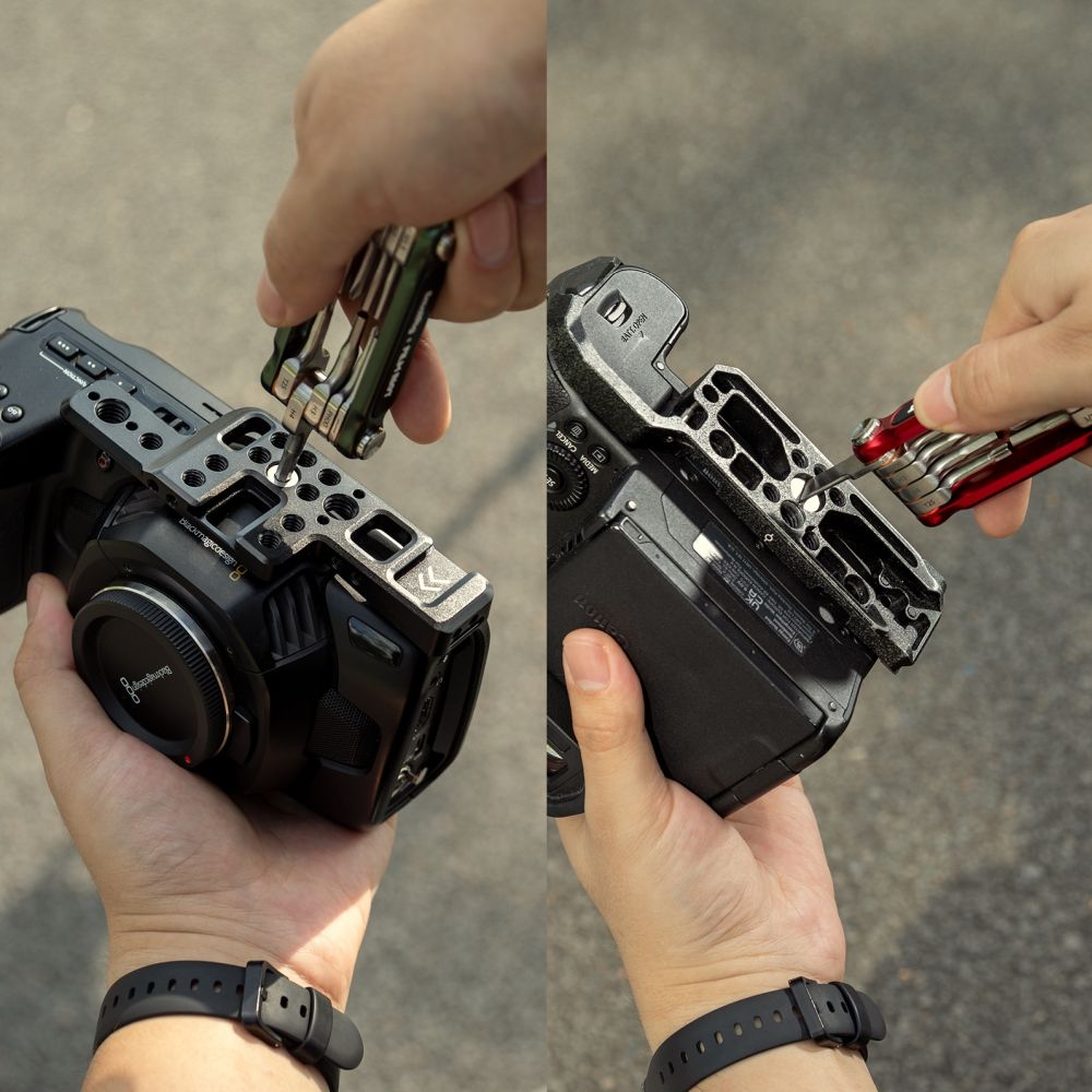 SmallRig x FILM RIOT Set di chiavi pieghevoli 10 in 1 con posizionamento ad angolo multiplo (verde) 4814