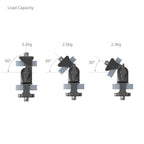 SmallRig schwenk- und neigbare Monitorhalterung mit 1/4"-20 Schrauben 4886