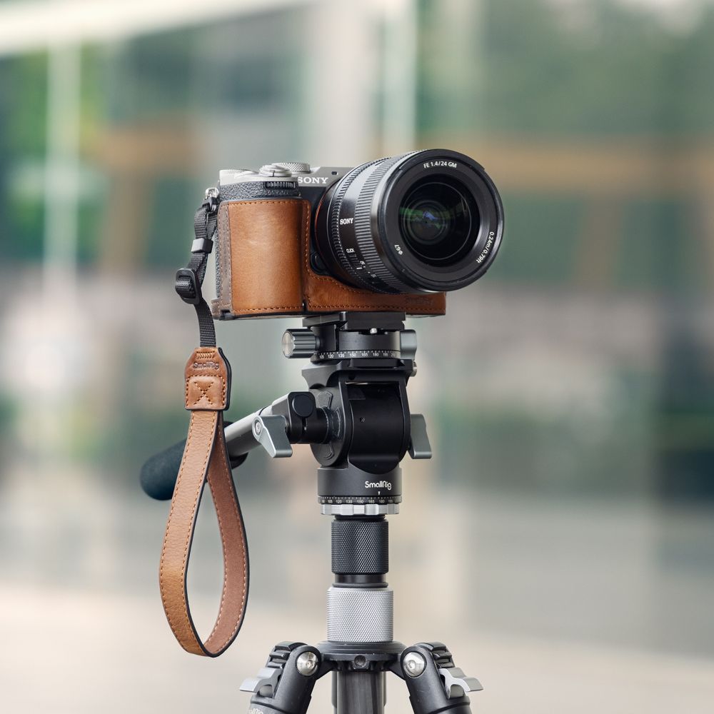 SmallRig Appareil photo en Cuir Étui Kit pour Sony Alpha 7C II / Alpha 7CR 5015
