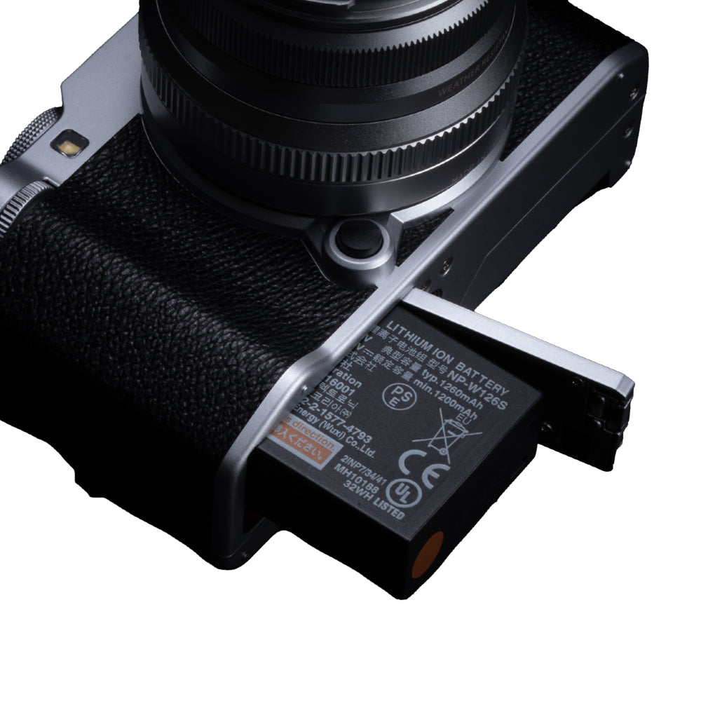 Fujifilm X-M5 body argenté + Fujifilm XC 35mm f/2.0
