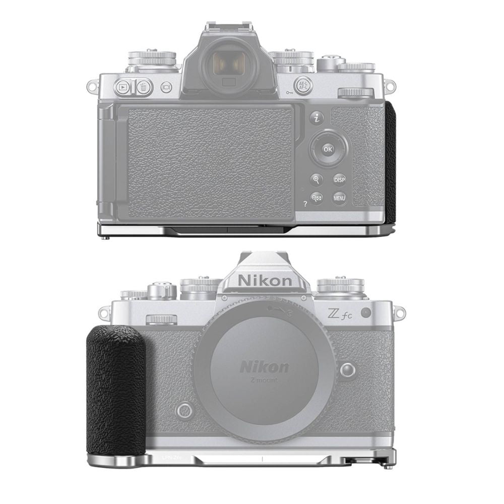 Leofoto L Piastra per Nikon Zfc argento