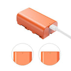 SmallRig 4971 NP-F550 USB-C Kamera-Akku orange