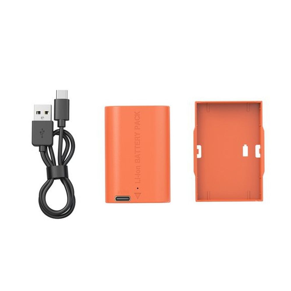 SmallRig 4968 LP-E6NH USB-C Rechargeable Camera Battery oranje