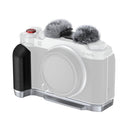 SmallRig 4875 Piastra di montaggio a L con impugnatura in silicone per Fujifilm X-M5, argento
