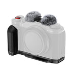 SmallRig 4876 L-förmige Montageplatte mit Silikongriff für Fujifilm X-M5, schwarz