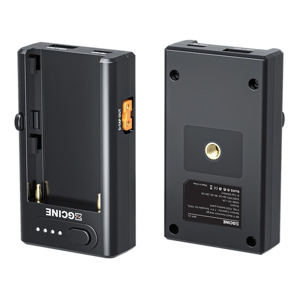 ZGCINE NPF battery Multi Use Charger Adapter with USB and D-Tap