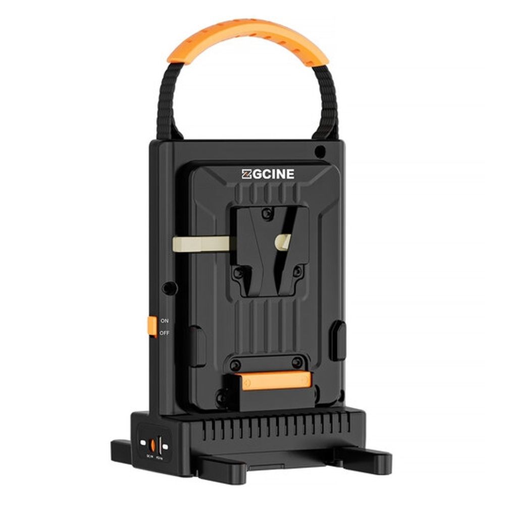 ZGCINE V-Mount Chargeur Double avec commutation à chaud