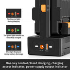 ZGCINE V-Mount Chargeur Double avec commutation à chaud