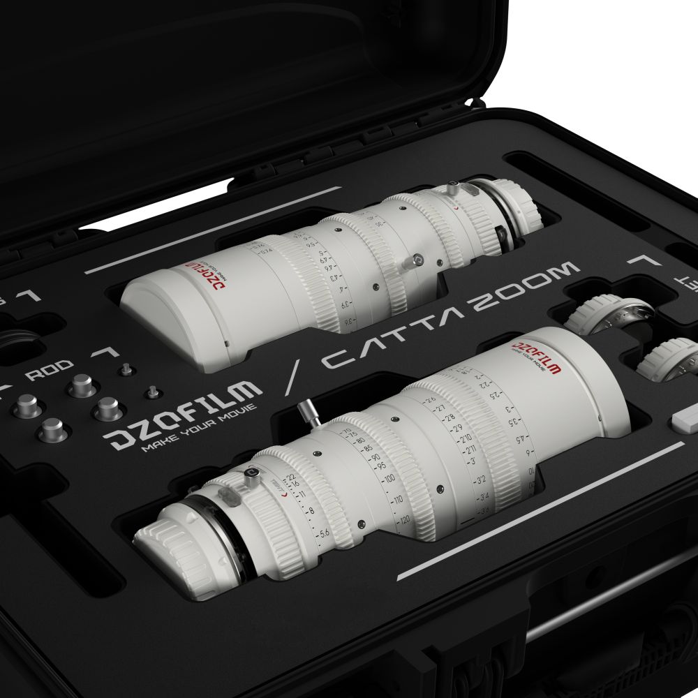 DZOFilm Catta Zoom Bundle 18-35mm + 35-80mm T2.9 E-mount (white)