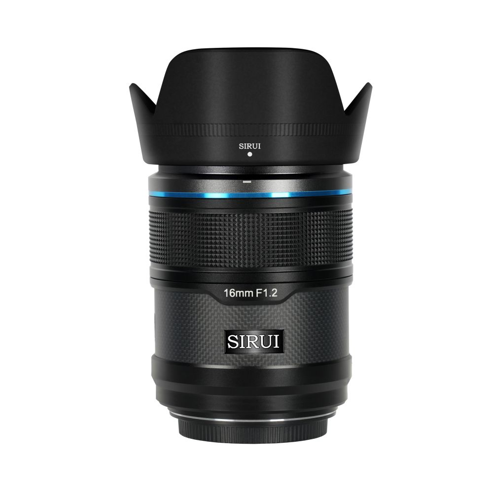 Sirui Sniper 16mm F1.2 APS-C/S35 Auto-Focus Objectif (E Monture, Noir, en Carbone Fiber)