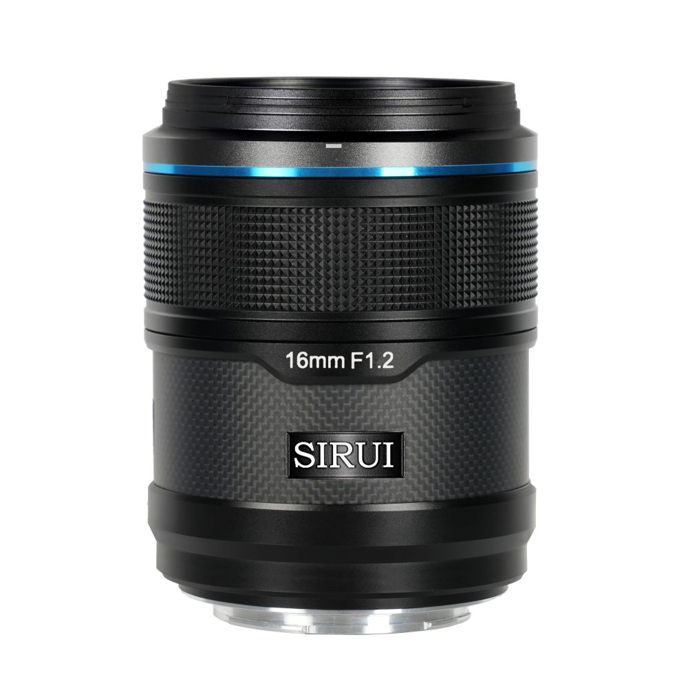 Sirui Sniper 16mm F1.2 APS-C/S35 Auto-Focus Objectif (E Monture, Noir, en Carbone Fiber)