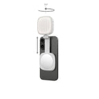 SmallRig 4933 Vibe P48 Luce video LED per cellulare staccabile, bianco