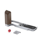 SmallRig 4804 Poignée en bois en forme de L pour Fujifilm X100VI / X100V, argenté