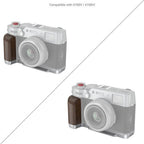 SmallRig 4804 Poignée en bois en forme de L pour Fujifilm X100VI / X100V, argenté