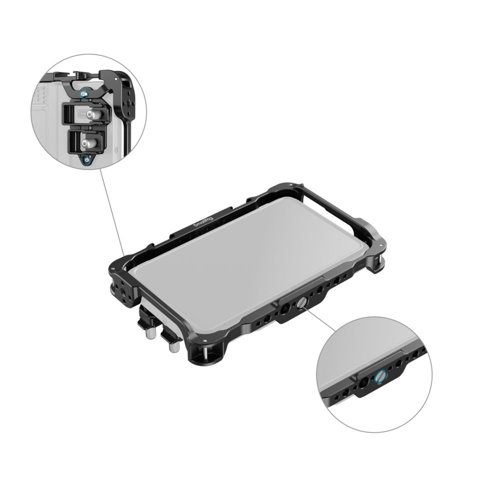 SmallRig 5030 Kit gabbia monitor per Atomos Shinobi II