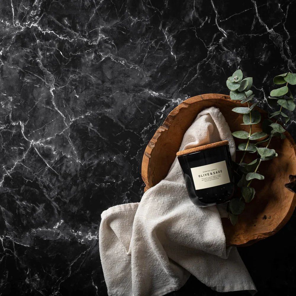 V-Flat Onyx Marble/Alpine Marble - XL