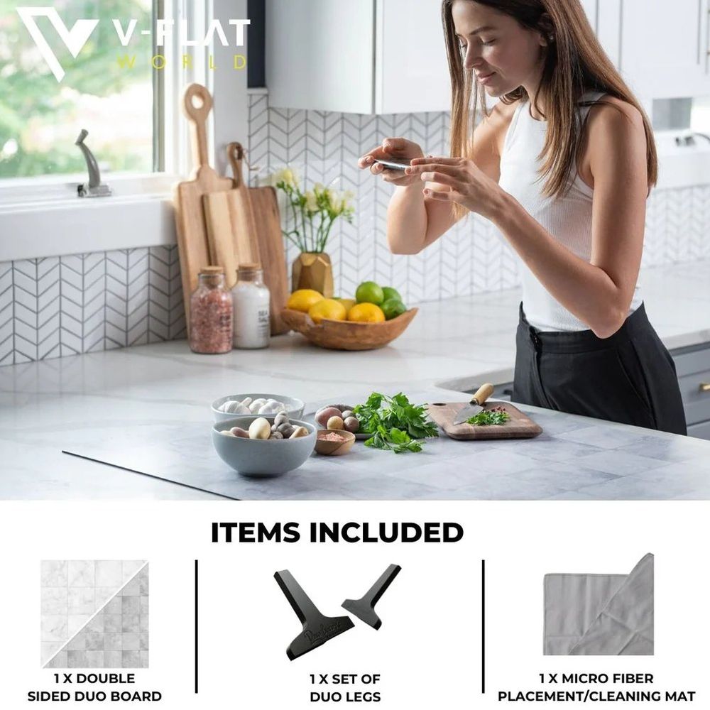V-Flat Wisp Tile/Pebble Tile - XL