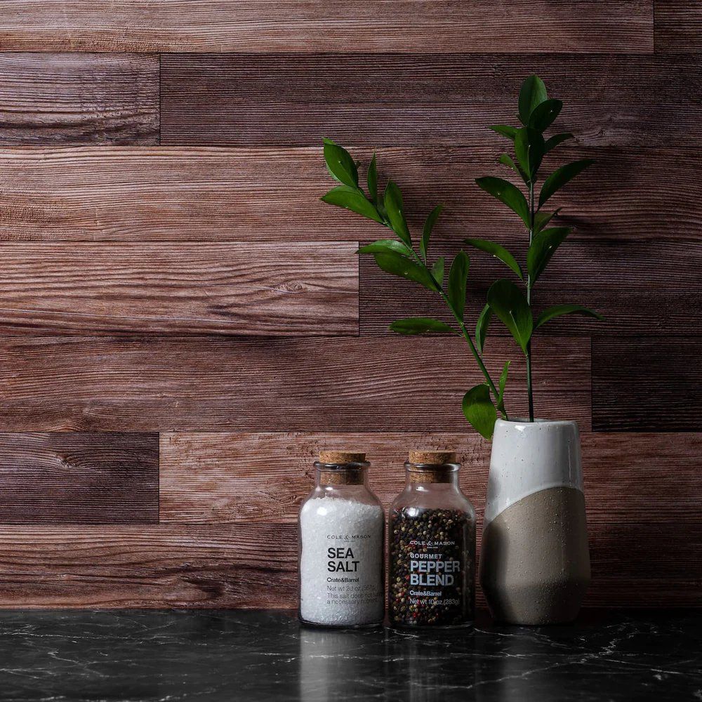 V-Flat Whitewash/Hickory Planks - XL