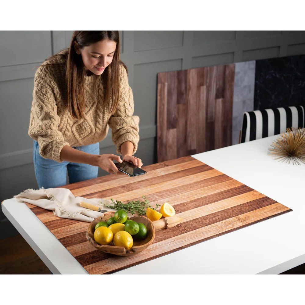 V-Flat Aged Cutting Board/Butchers Board - XL