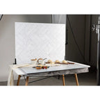 V-Flat Zigzag Marble White/Zigzag Marble Black - XL