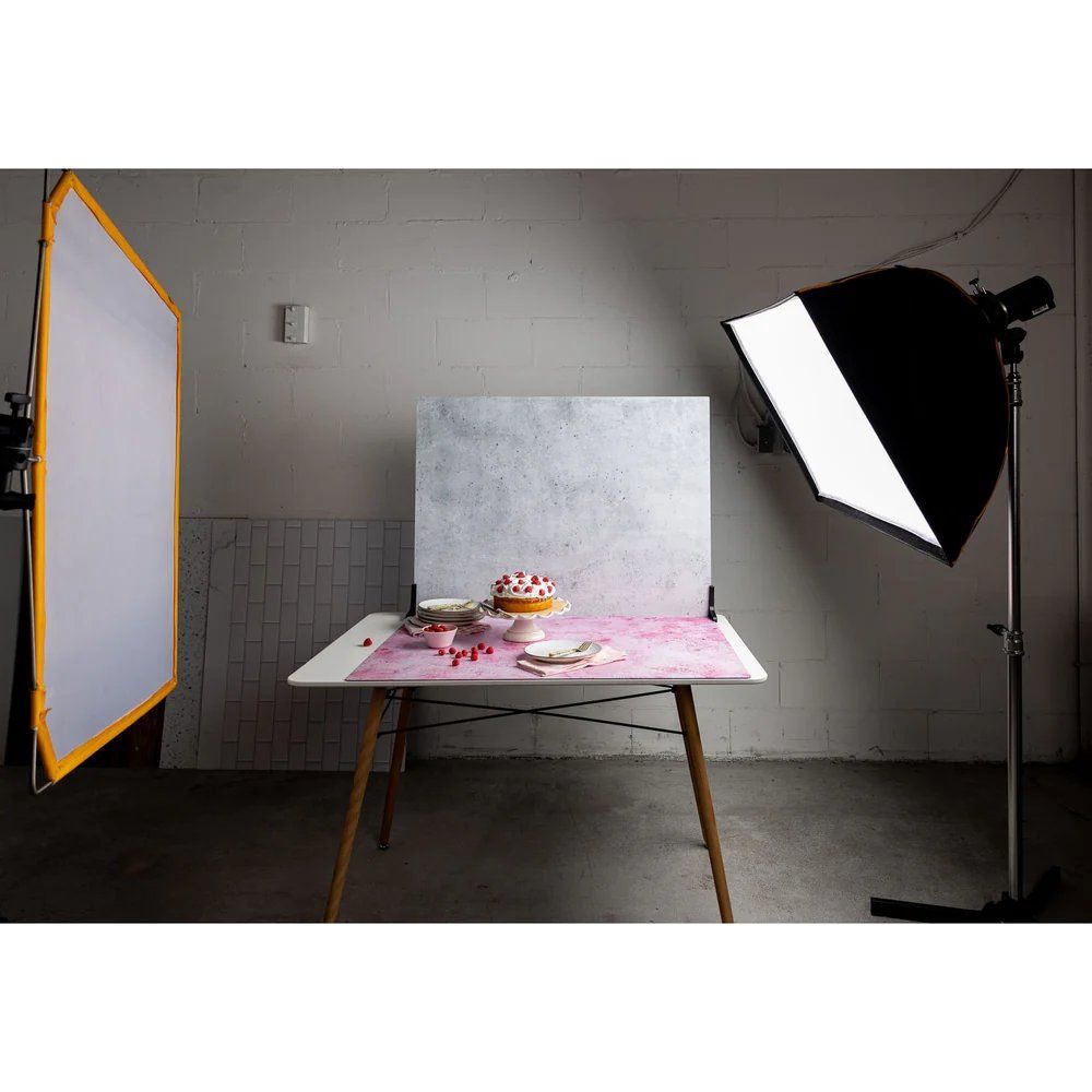 V-Flat Plastered Pink/Barn Door Blue - XL