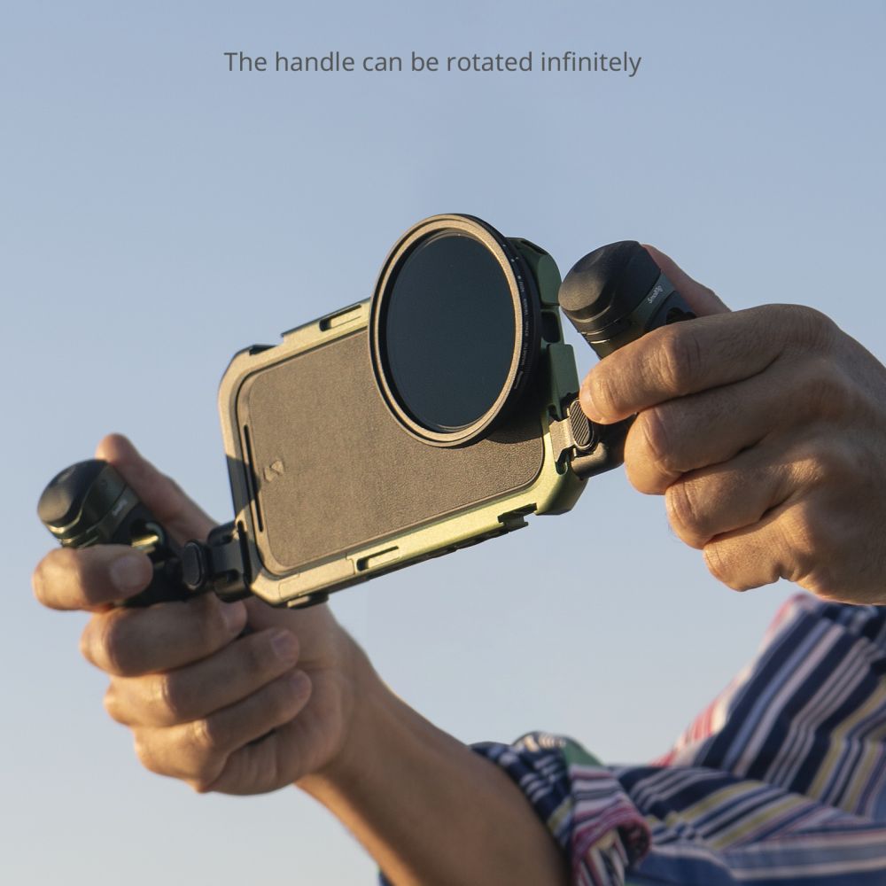 SmallRig 5002 x Brandon Li Mobile Léger Video Kit pour iPhone 16 Pro (Co-design Edition) OUTLET