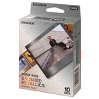 Fujifilm INSTAX Wide Color Film - brushed metal frame / 10 pack